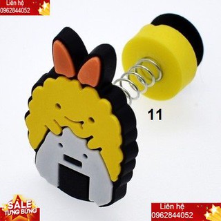 Miếng jibbitz jitbitz lò xo (hình thật hết)