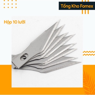 Lưỡi dao trổ số 11-hộp 10 lưỡi