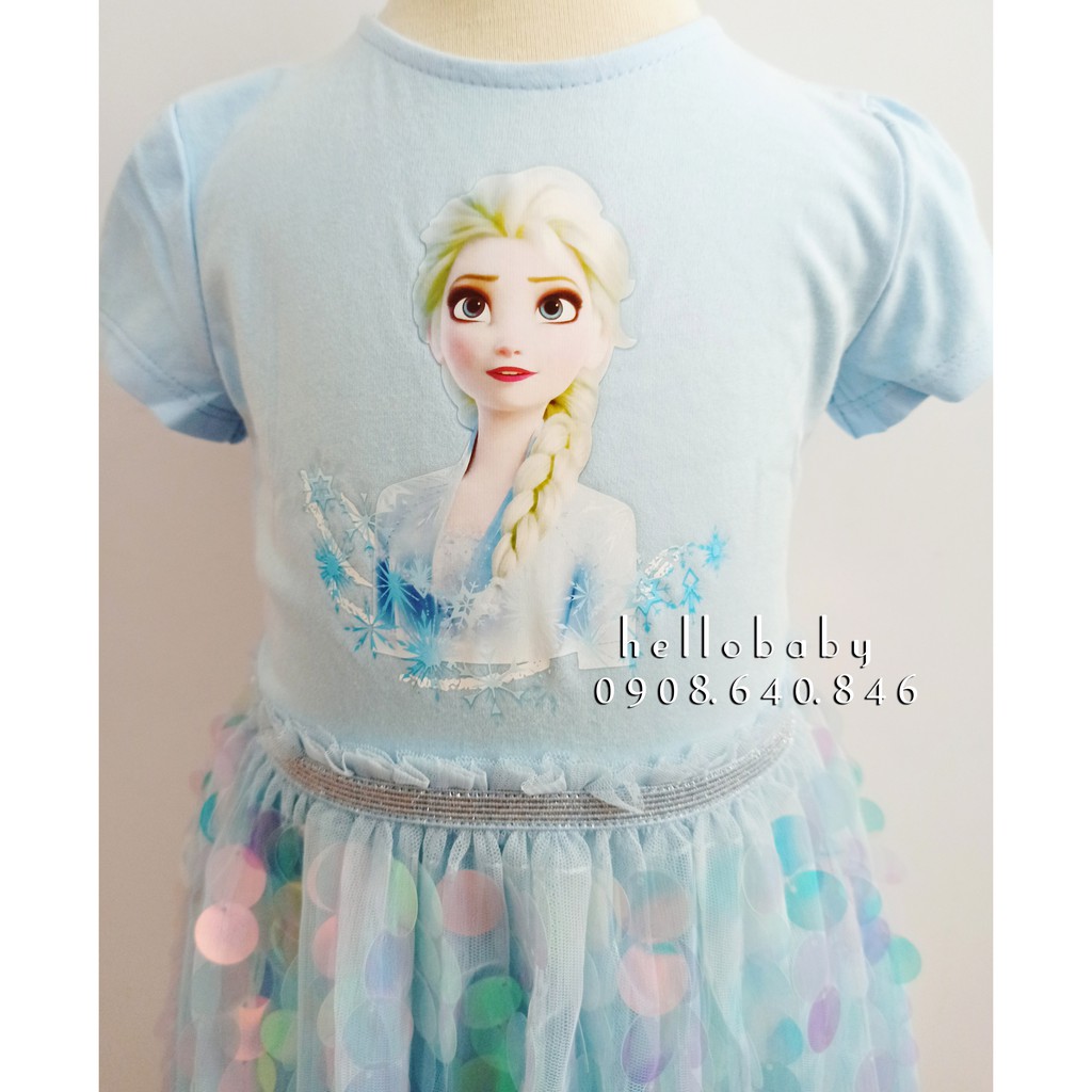 Váy đầm Elsa cho bé