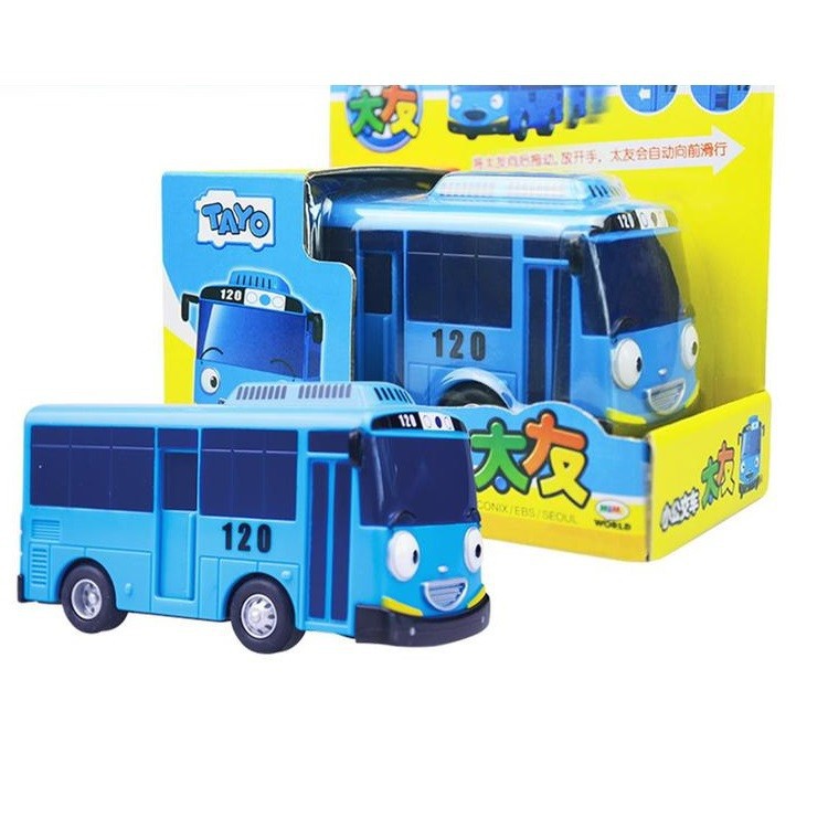 Đồ chơi xe buýt tayo the little bus chạy cót loại lớn