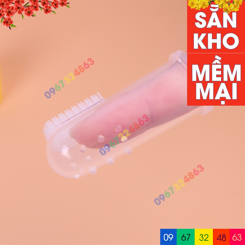 Rơ Lưỡi Silicon Cho Bé Từ 6 Đến 18 Tháng