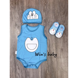 BODYSUIT HÌNH DOREMON NGỘ NGHĨNH