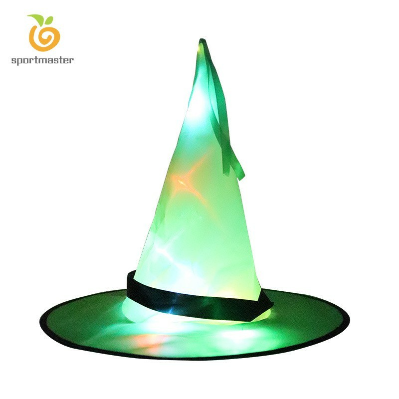 PVN18271 Mũ Phù Thủy Có Đèn Led Phát Sáng Halloween T2 Giá Rẻ