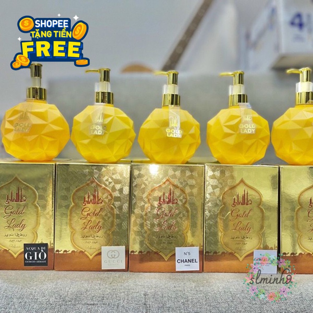 Sữa Tắm Hương Nước Hoa DUBAI Gold Lady Sang Chảnh Lưu Hương Lâu ᴘʜᴀɴᴅɪᴇᴍᴍʏ997 Ⓡ | BigBuy360 - bigbuy360.vn