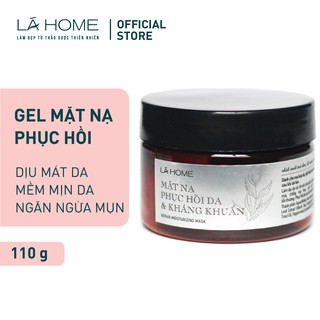 Mặt Nạ Phục Hồi Da & Ngăn Ngừa Mụn - Repair Moisturizing Mask Lá Home (làm dịu da mụn)