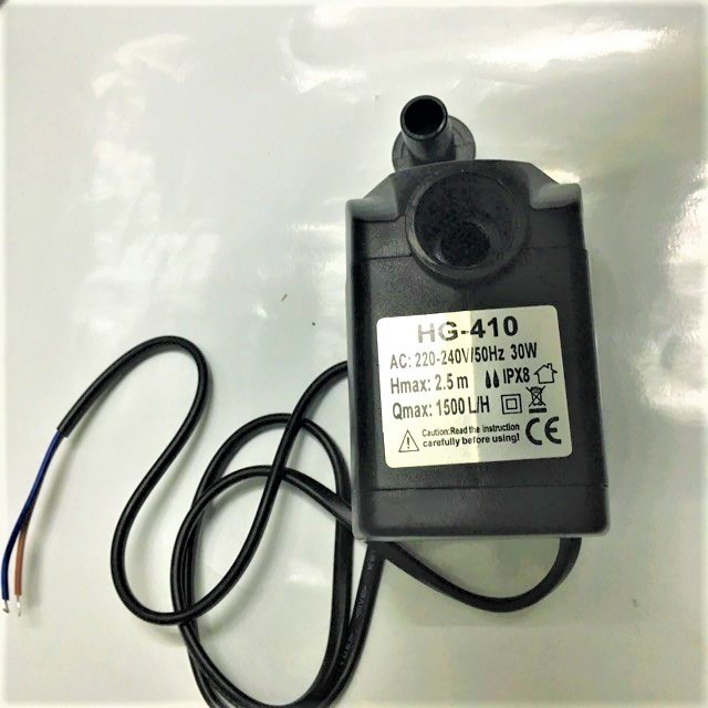 Bơm 30w Bơm nước 30w bơm quạt điều hoà - Motor quạt hơi nước hay sục bể cá - mẫu 30w