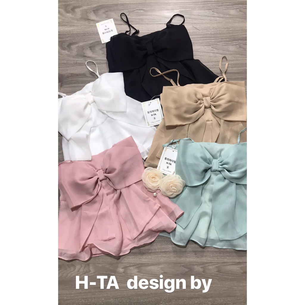 [Mã WAMT10K giảm 10k cho đơn 0k] Áo 2 dây nơ ngực QC siêu hot | BigBuy360 - bigbuy360.vn