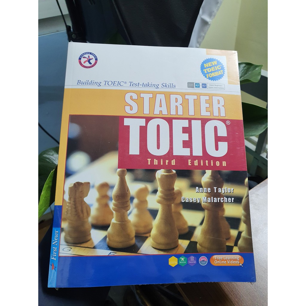 Sách - Starter Toeic Third Edition ( Quét Mã QR Tải File Nghe )