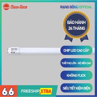 Bóng đèn led tube thủy tinh  T8 TT01 3000K&6500K