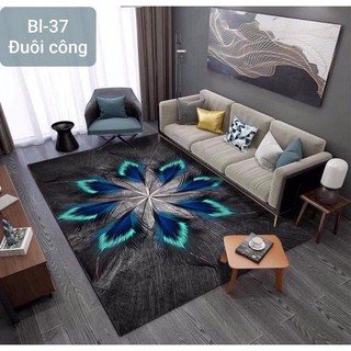 Thảm nỉ lì Bali, thảm trải sàn, trang trí phòng khách 3D sang trọng, nổi bật(1m6×2m3 & 2m×3m), giá rẻ, bền, đẹp, mịn