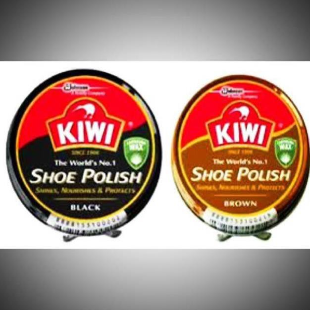 Bộ Hộp Xi Đánh Giày Kiwi + Bàn Chải