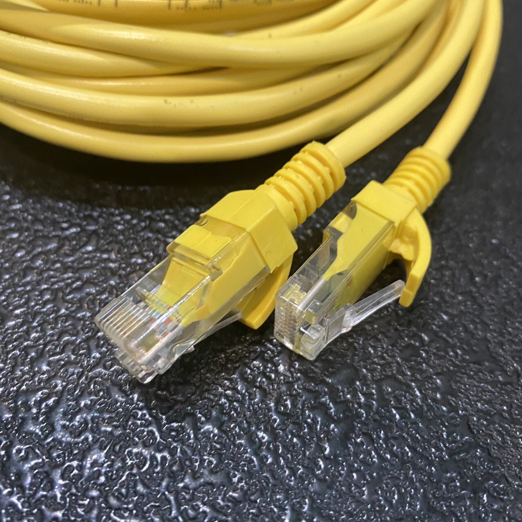 Giá siêu rẻ Dây Mạng CAT5E Bấm Sẵn 2 đầu 30m 20m 15m 10m 5m 3m - Dây Cáp mạng lan Tốc độ cao Chính hãng