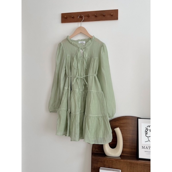 Váy tơ 3 tầng dây rời (3 màu)