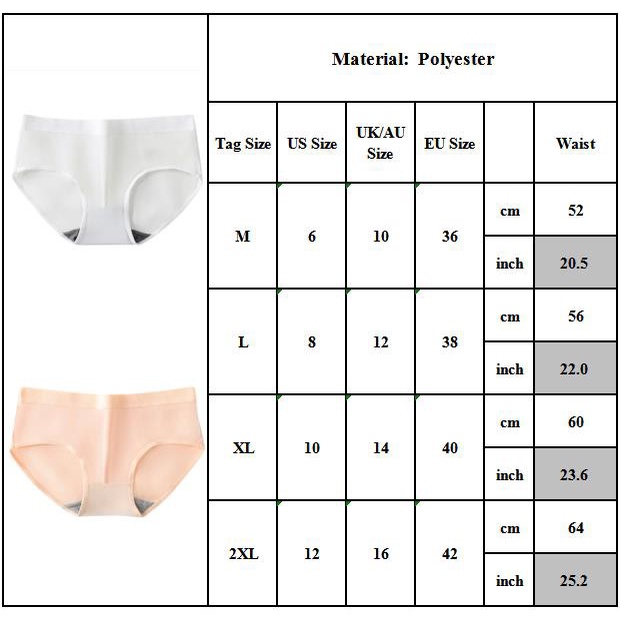Quần lót cotton kháng khuẩn không đường may nhiều màu sắc thời trang