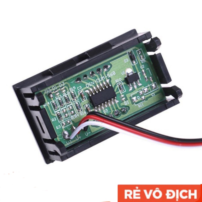 Vôn kế kỹ thuật số DC 0 đến 30v loại 3 dây