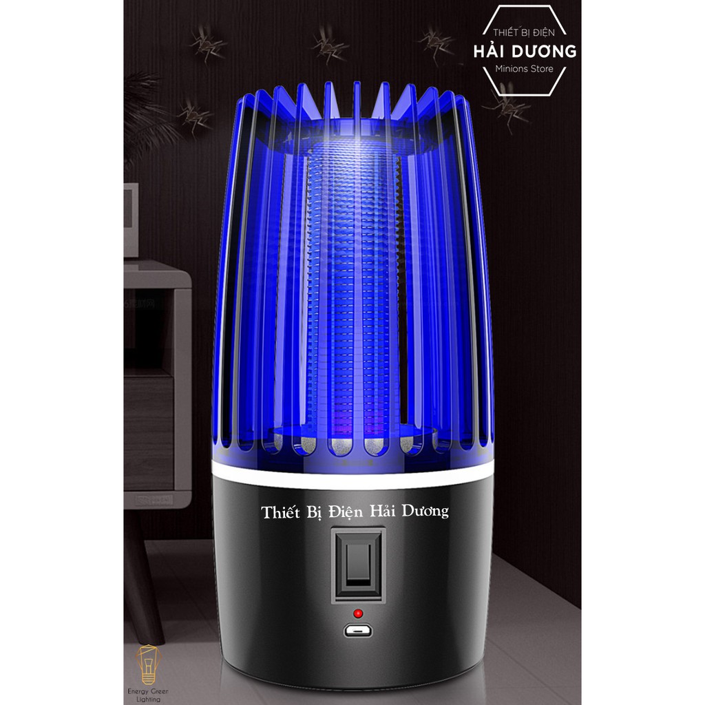 Đèn Bắt Muỗi Sạc Pin Thông Minh BM-MY02 - Công suất tiêu thụ điện thấp tiết kiệm tuyệt đối