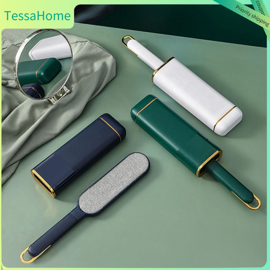 TESSAHOME Bàn chải tĩnh điện làm sạch lông quần áo - Chổi quét tĩnh điện làm sạch lông chó mèo, lông tơ tính trên quần áo