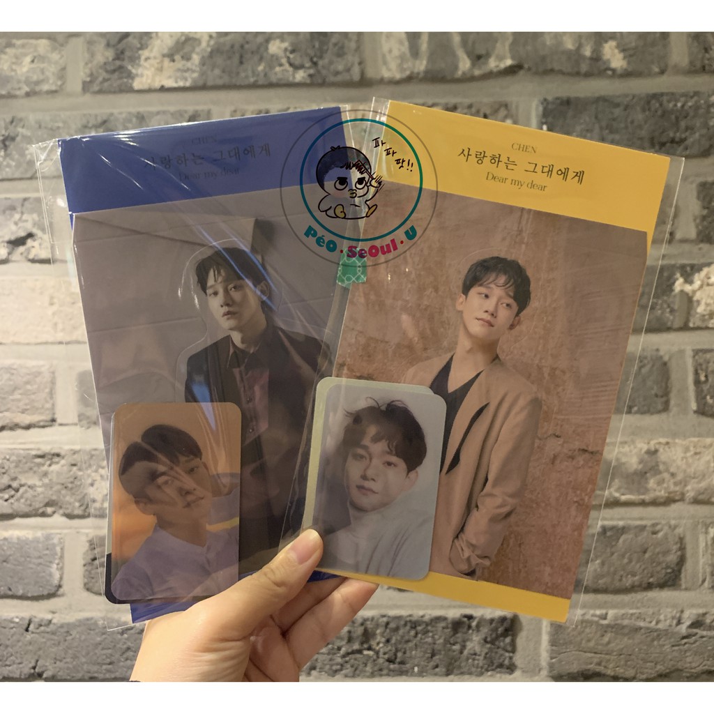 {SM official - Có sẵn} EXO Chen ~ DMD goods: Hologram set/ Set hình (Nguyên seal )