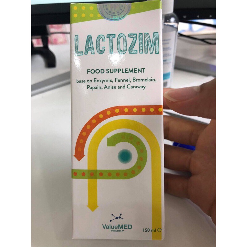 (QUÀ TẶNG) Lactozim / Lactozym Bổ Sung Các Enzym Giúp Trẻ Ăn Ngon, Kích Thích Tiêu Hóa, Tăng Cường Hấp Thu -150ml