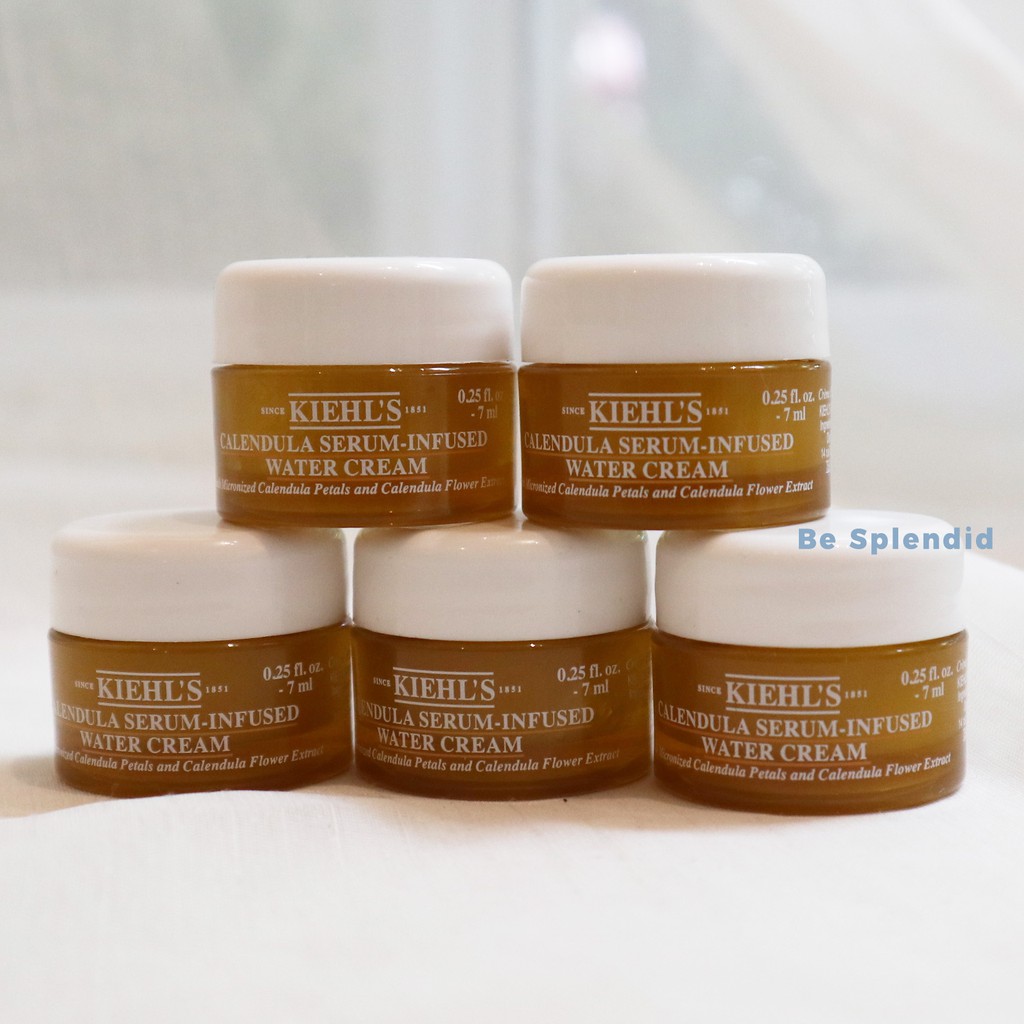KIEHL'S - Kem Dưỡng Ẩm Ngậm Nước Hoa Cúc - Calendula Serum-infused Water Cream 7ml