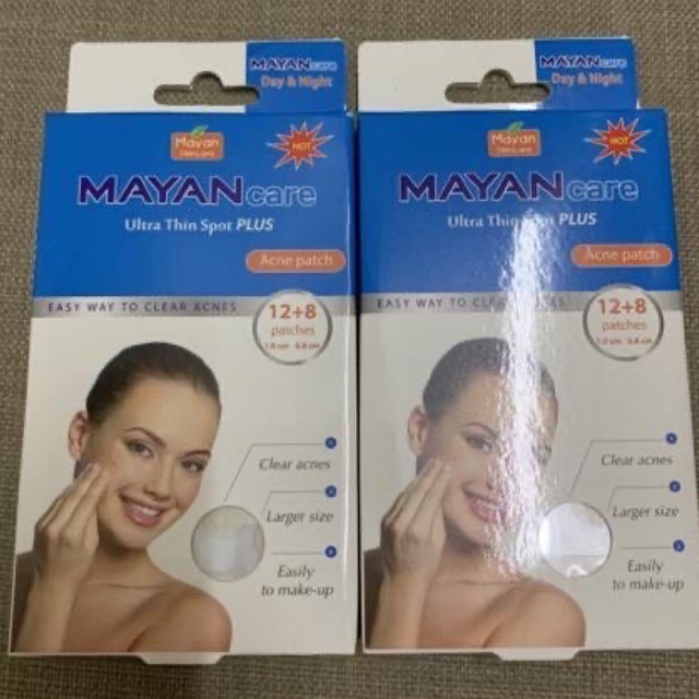 Miếng Dán Mụn Mayan care xanh