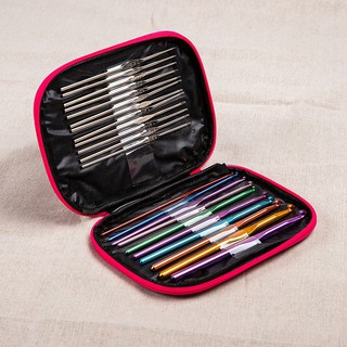 Bộ kim móc len ví da