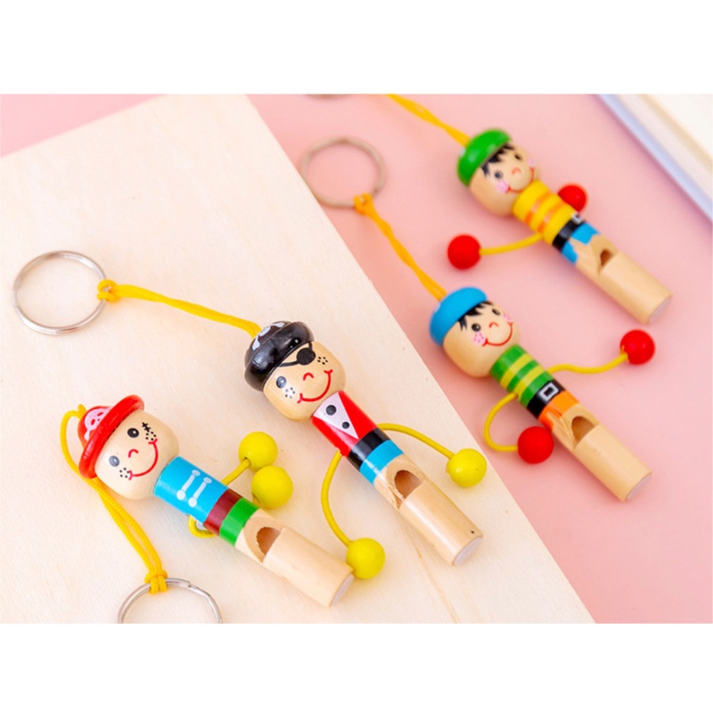 Đồ Chơi Còi Thổi Bằng Gỗ Vui Nhộn Cho Bé