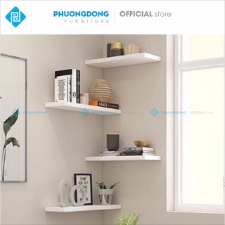 KỆ GỖ TREO TƯỜNG ( COMBO 3 thanh ngang 50 X 13 CM )