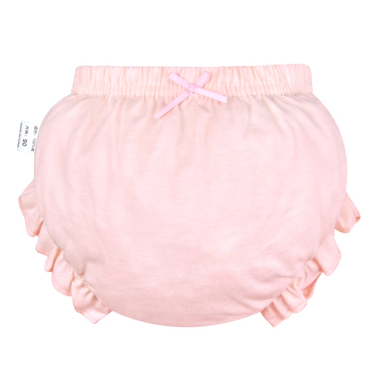 Quần lót LUCKY BIG CAT cotton siêu mỏng phối chấm bi phong cách thời trang cho trẻ em