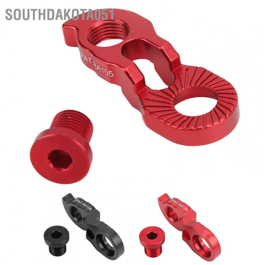 Southdakota051 RISK Bicycle Rear Derailleur Hanger Aluminum Tail Hook Extender for 40T 42T 46T 50T 52T Mountain Bike