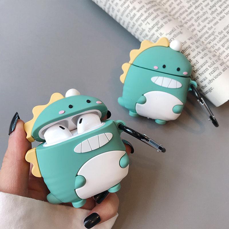 Bao Case Silicon Cho Tai Nghe Apple AirPods 1 / AirPods 2 - Hình Animal Dễ Thương