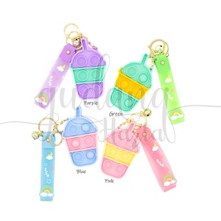 Móc khóa hình pop it nhiều màu độc đáo gh 302309