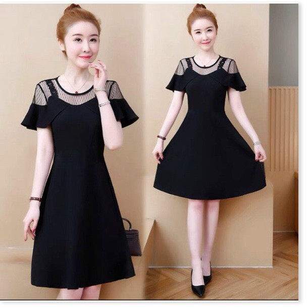 ĐẦM COTTON LẠNH 2 MÀU SANG TRỌNG THÍCH HỢP CHO CÁC BẠN ĐI DỰ TIỆC,ĐI CHƠI,DẠO PHỐ THỜI TRANG KOKO MI