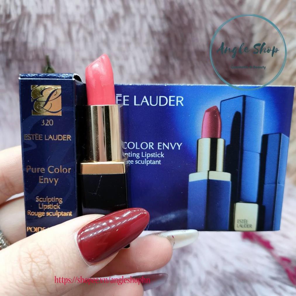 Son lì pha dưỡng Estee Lauder Pure Color Envy Sculpting Lipstick minisize 1.2g căng mọng gợi cảm
