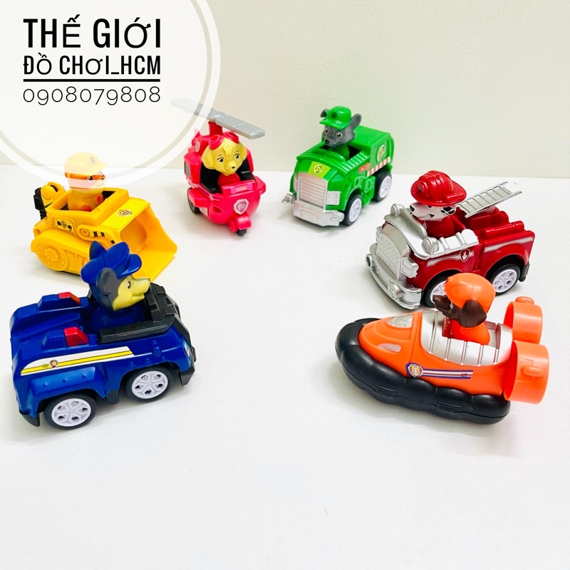 [ĐẸP-CLIP THẬT] Đồ chơi trẻ em biệt đội chó cứu hộ PAW PATROL  cho bé thích hoạt hình ZumMa, Jay, Sky, Robber, Jacky A9