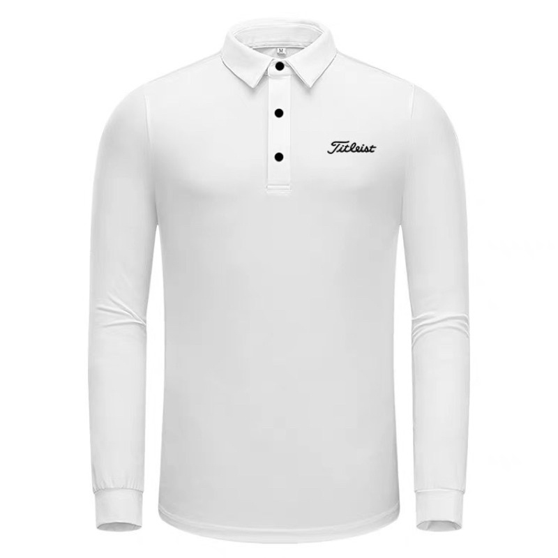 Áo golf nam dài tay titleis
