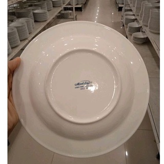 Dĩa súp Mình Long 23cm - Trắng ngà