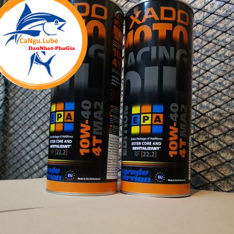 [Siêu khuyến mãi] nhớt xado racing 22.2 lon 1L, nhớt xado phiên bản cao cấp 22.2 10w40 khách có thể tuỳ chọn phân loại