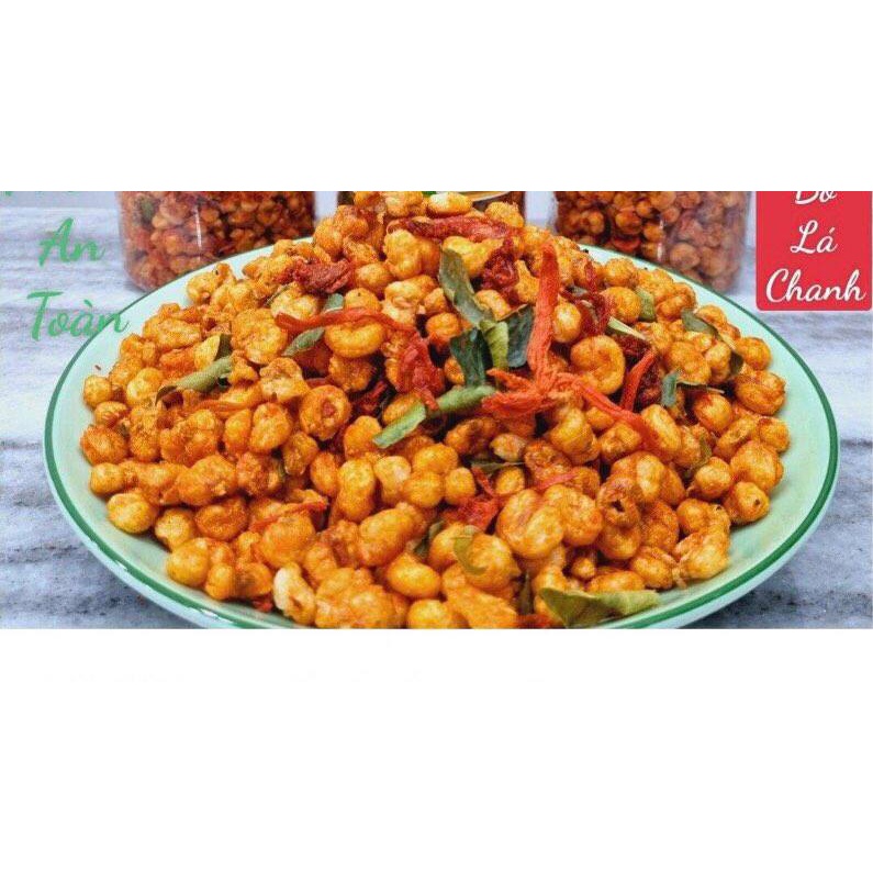500GR NGÔ NẾP SẤY BÒ LÁ CHANH CAY - NGON - GIÒN XỐP VỪA VẶN