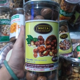 Hạt macca dak lak hộp 500g