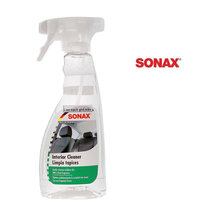 Dung dịch vệ sinh nội thất ô tô, thương hiệu Sonax 321200 - Dung tích 500ml