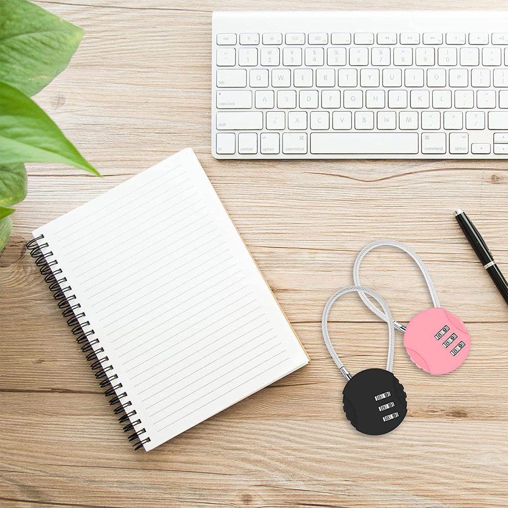 Ổ Khóa Mật Khẩu 3 Số Chống Trộm Mini Dùng Cho Vali