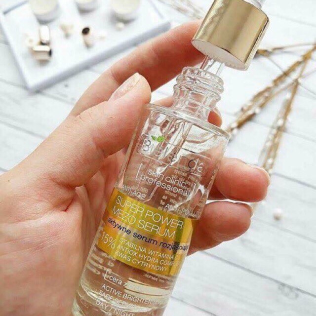 Serum huyết thanh tưoi Bielenda 15% mờ nám trắng da