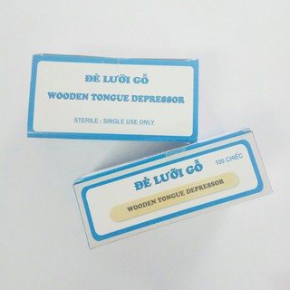 [Đồ dùng trẻ em] 05 que đè lưỡi tiệt trùng