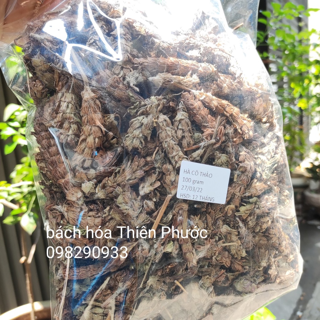 Hạ khô thảo (hà cô thảo) gói 30g - 100g dùng nấu nước uống mát, nấu sâm