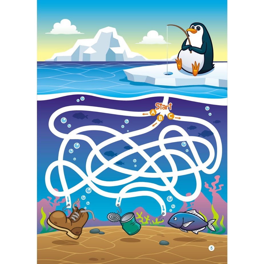 Sách - Rèn Luyện Trí Thông Minh - Trò Chơi Mê Cung - Phát Triển Tư Duy ( Bộ 2 Cuốn)