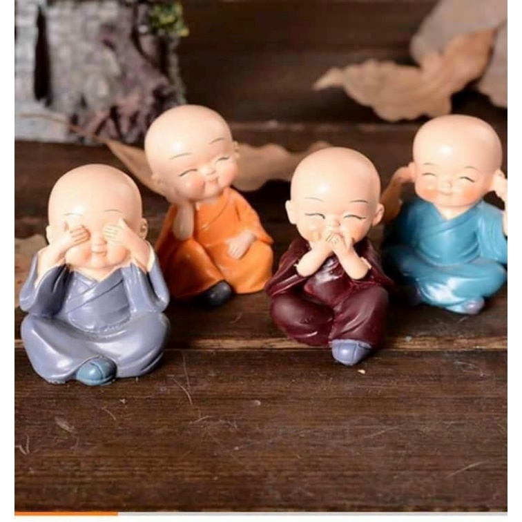 BỘ 4 ÔNG BỚT NGHE - BỚT NÓI - BỚT NHÌN  ĐỂ TÂM THANH TỊNH CHO MÌNH BÌNH AN.