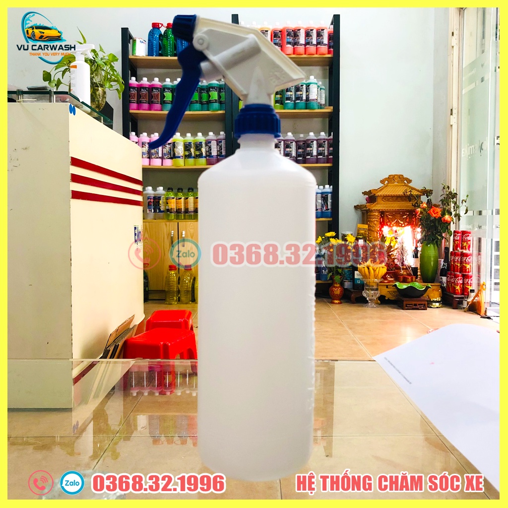Bình Xịt Dung Dịch - Bình Phun Hóa Chất Trung Tính, Kiềm, Axit, Bình Epoca - Italya 1000ml