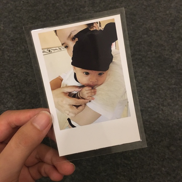 In rửa ảnh 6x9 polaroid ép plastic theo yêu cầu - ttu.decor