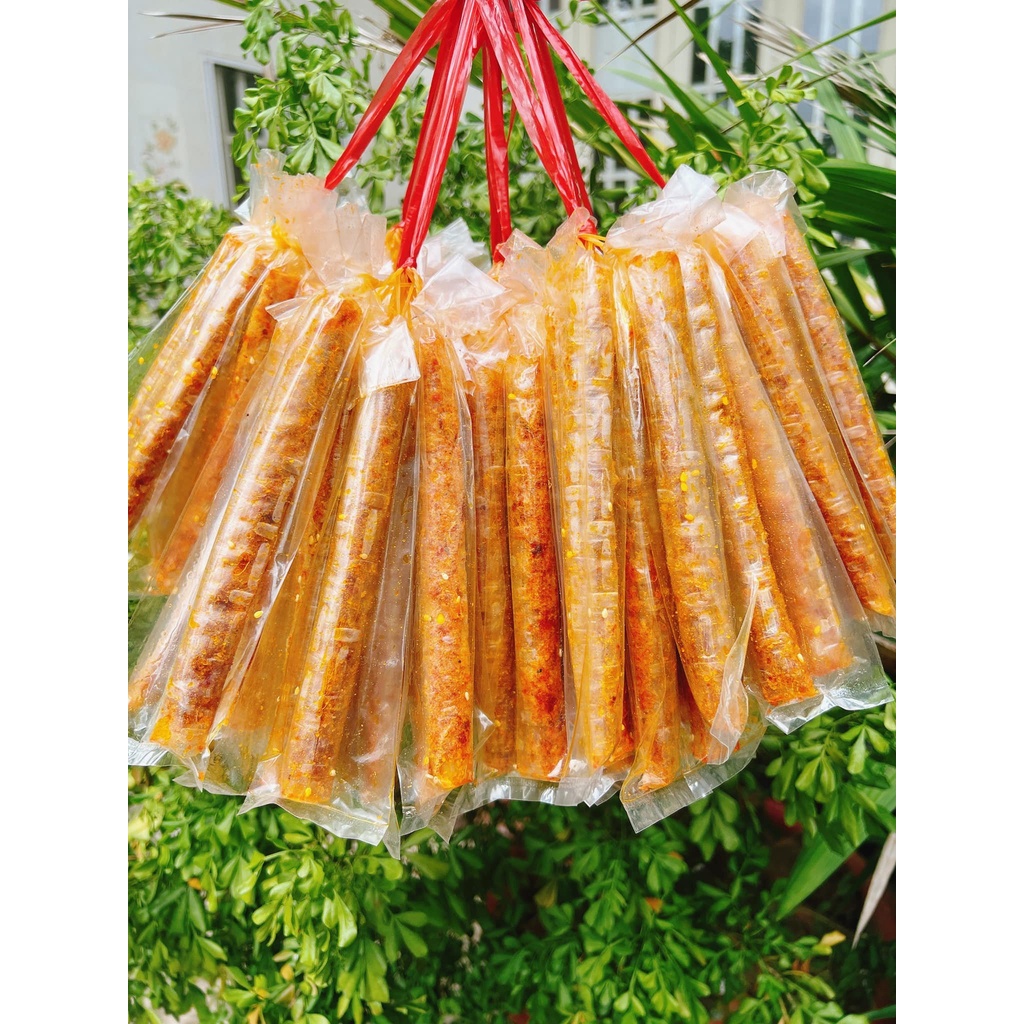 Xâu 12 ống Bánh tráng ống mè Tây Ninh bánh tráng cuộn ống